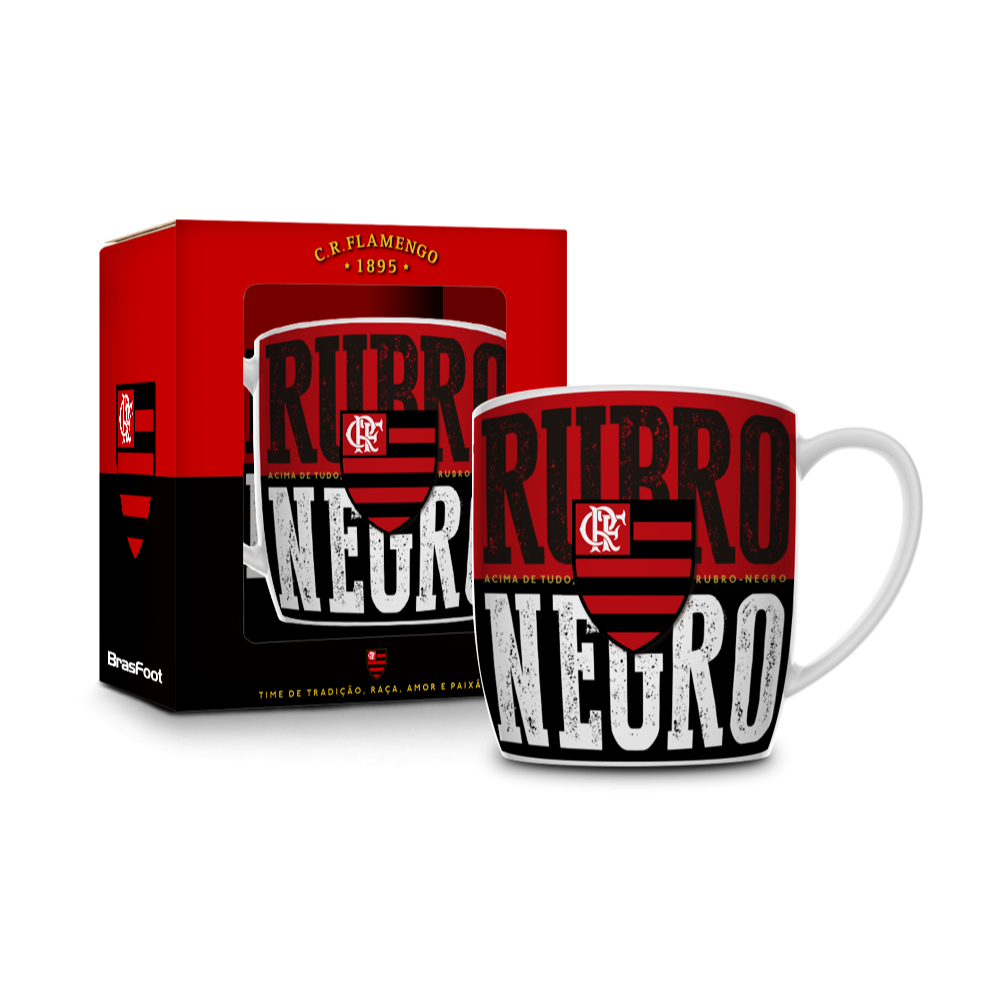 Caneca Porcelana Urban Flamengo: Onde Comprar | BuscaProdutos