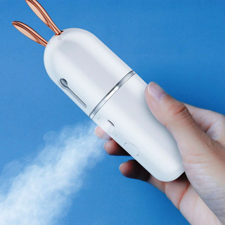 Mini Umidificador Spray Maquiagem Recarregável USB