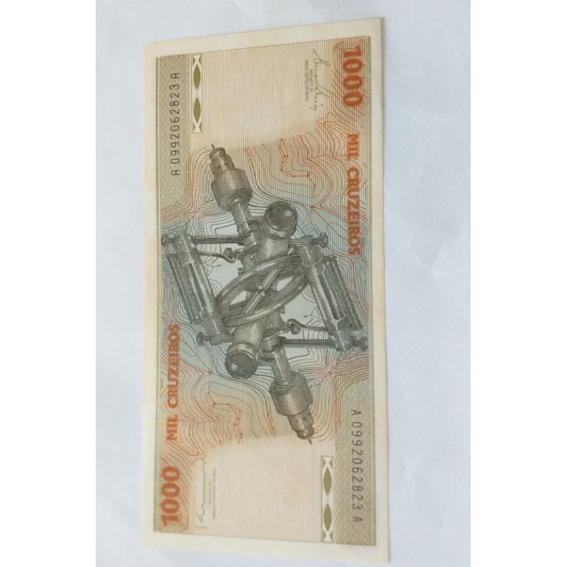 Cédula 1000 cruzeiros,  lote.