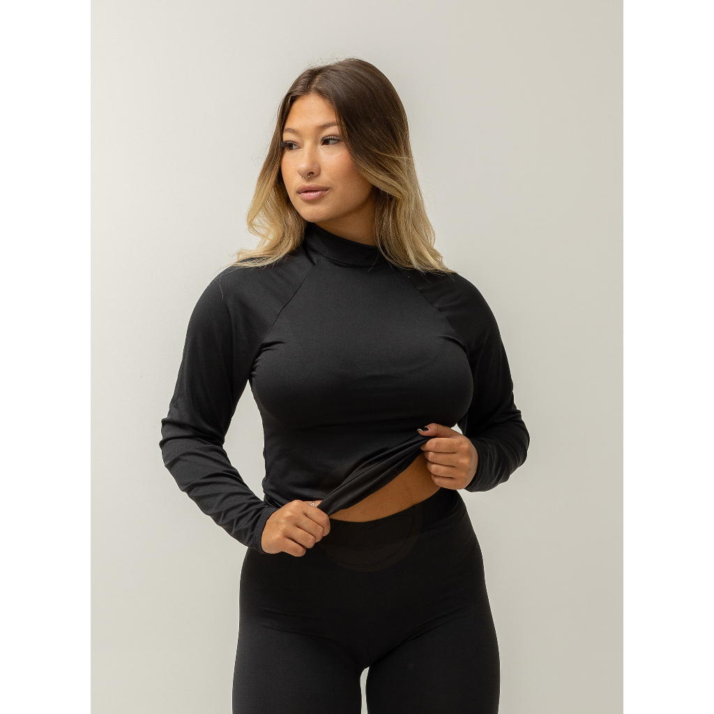 Blusa Uv Camisa Térmica Feminina Esportiva Blusa Compressão Rash Guard em Oferta na Shopee