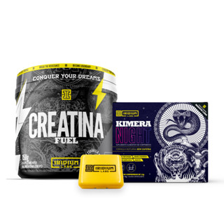 Kit Creatina fuel 150g + Kimera night + porta caps