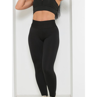 Calça legging feminina simples leging lisa leg suplex