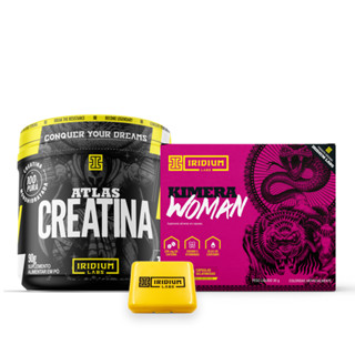 Kit Creatina e Kimera Woman e Porta Cápsula - Iridium Labs