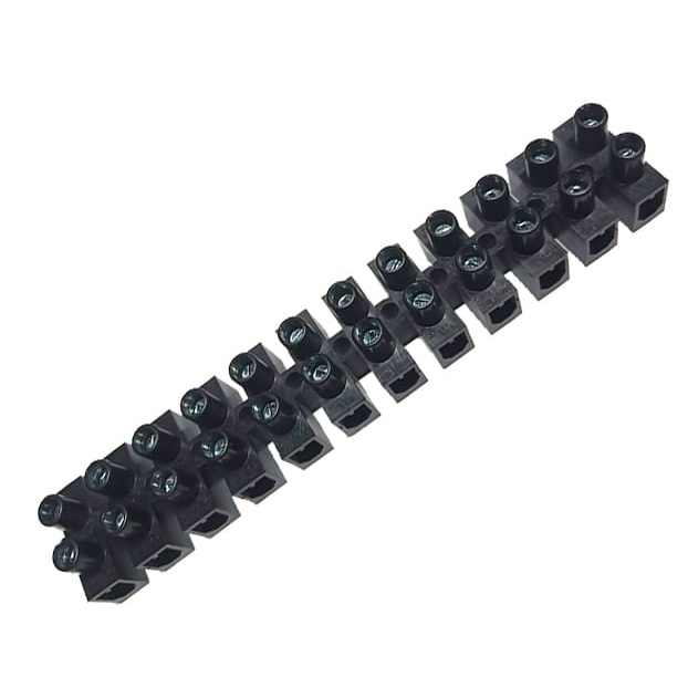 Barra Conector Elétrico Bloco Borne Múltiplo 16mm para Cabo Fio