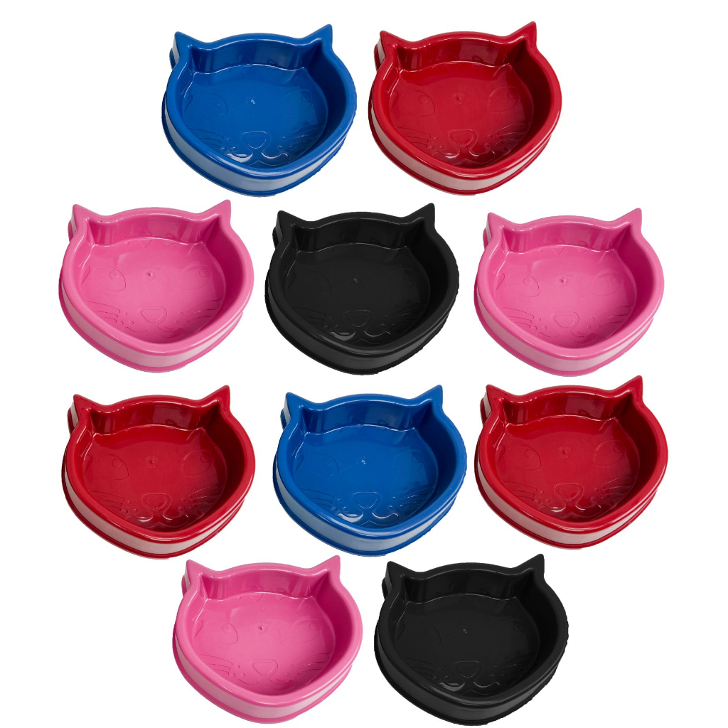 Kit 10 Comedouro Pet Para Gato - 150ml em Oferta na Shopee