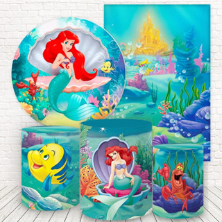 Kit 5 peças Capa Painel + Capa Retangular + Trio Cilindros para Festa Vários Temas 1
