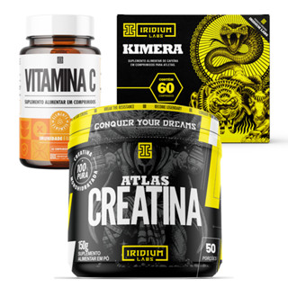 Kit Kimera Thermo + Vitamina C + Creatina 150g - Iridium Labs