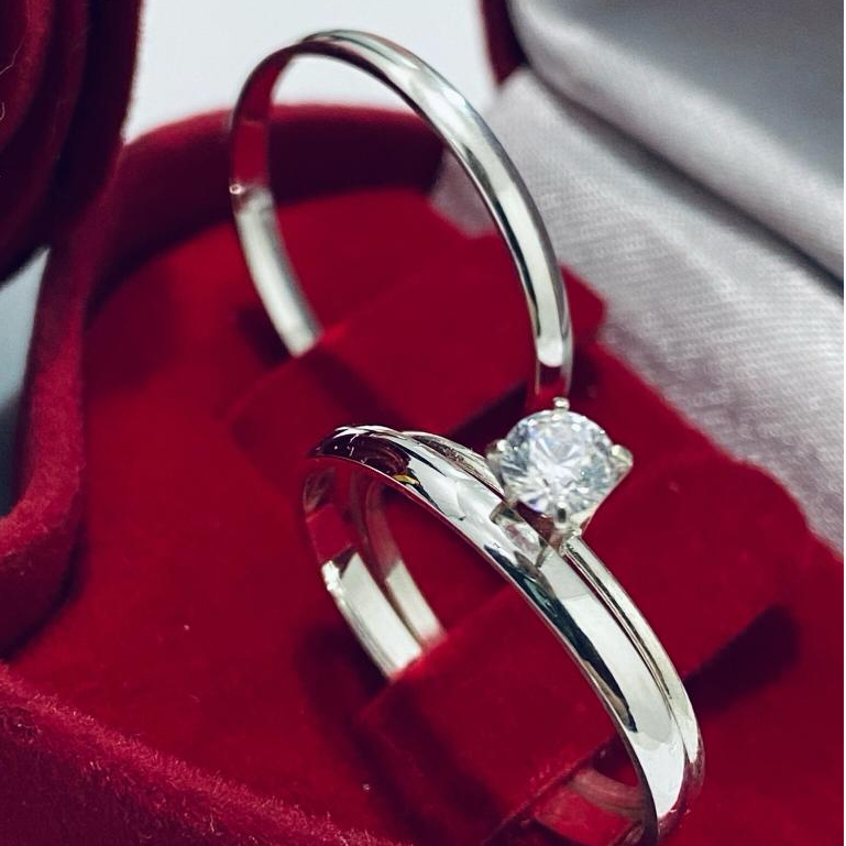 Anel Porta Aliança de Prata - Comprar com Melhor Preço em Anéis