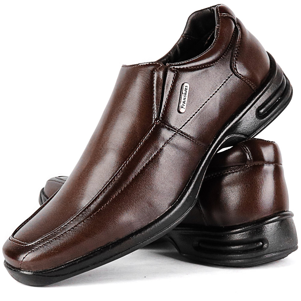 Sapato Social Confort Moda Evangélica Masculina Homens Elegante