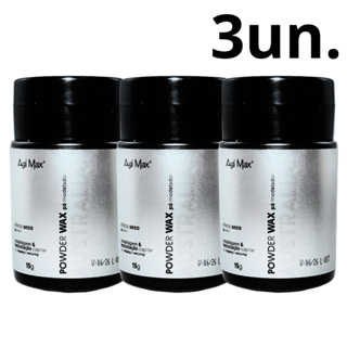 Pó Modelador Soller Australian Powder Wax Efeito Seco 3Un de 15g cada