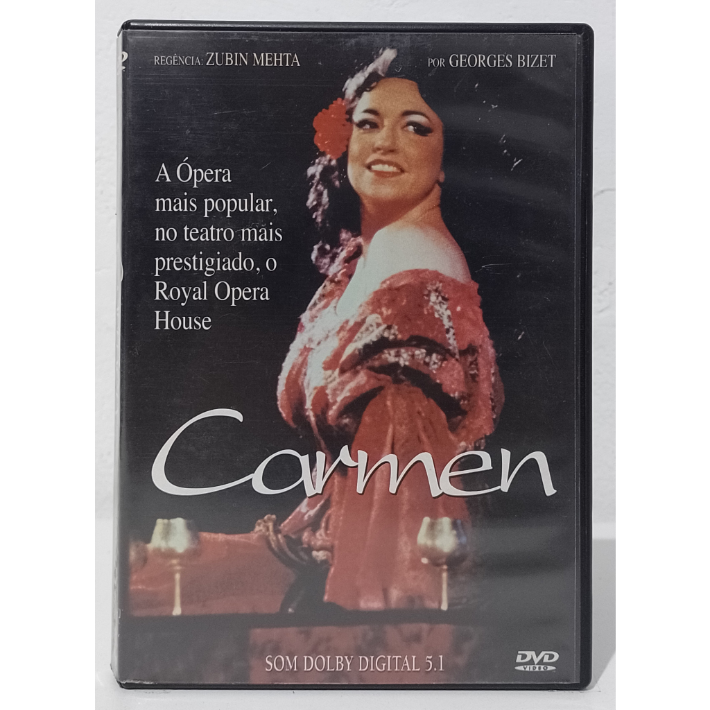 DVD - Carmen por Georges Bizet