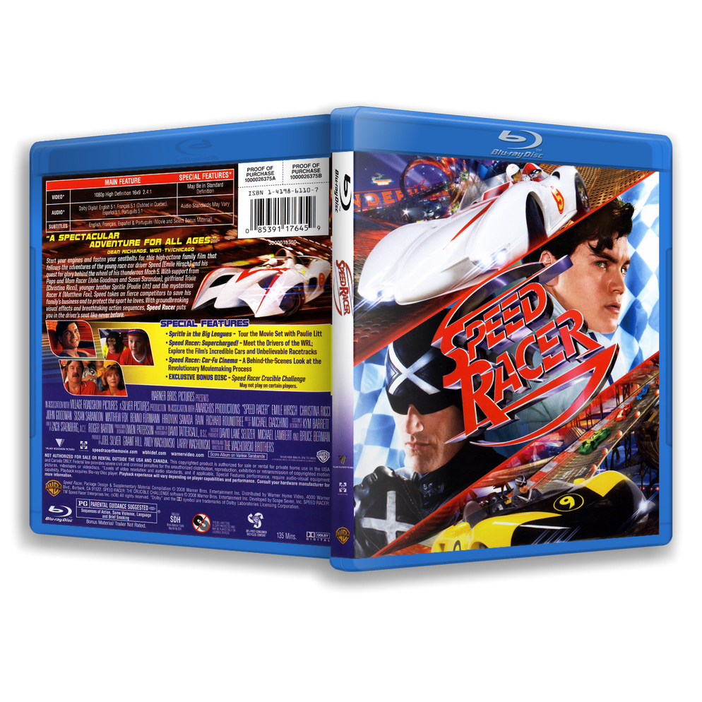 Speed Racer O Filme Bluray