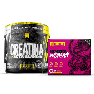 Kit Kimera Woman e Creatina com Beta Alanina 150g - Iridium Labs