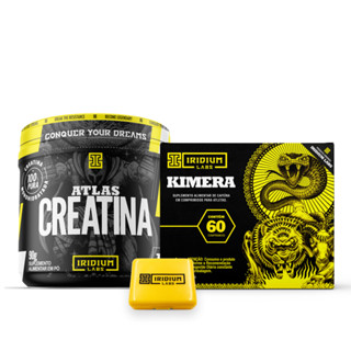 Kit Creatina e Kimera Thermo e Porta Cápsula - Iridium Labs