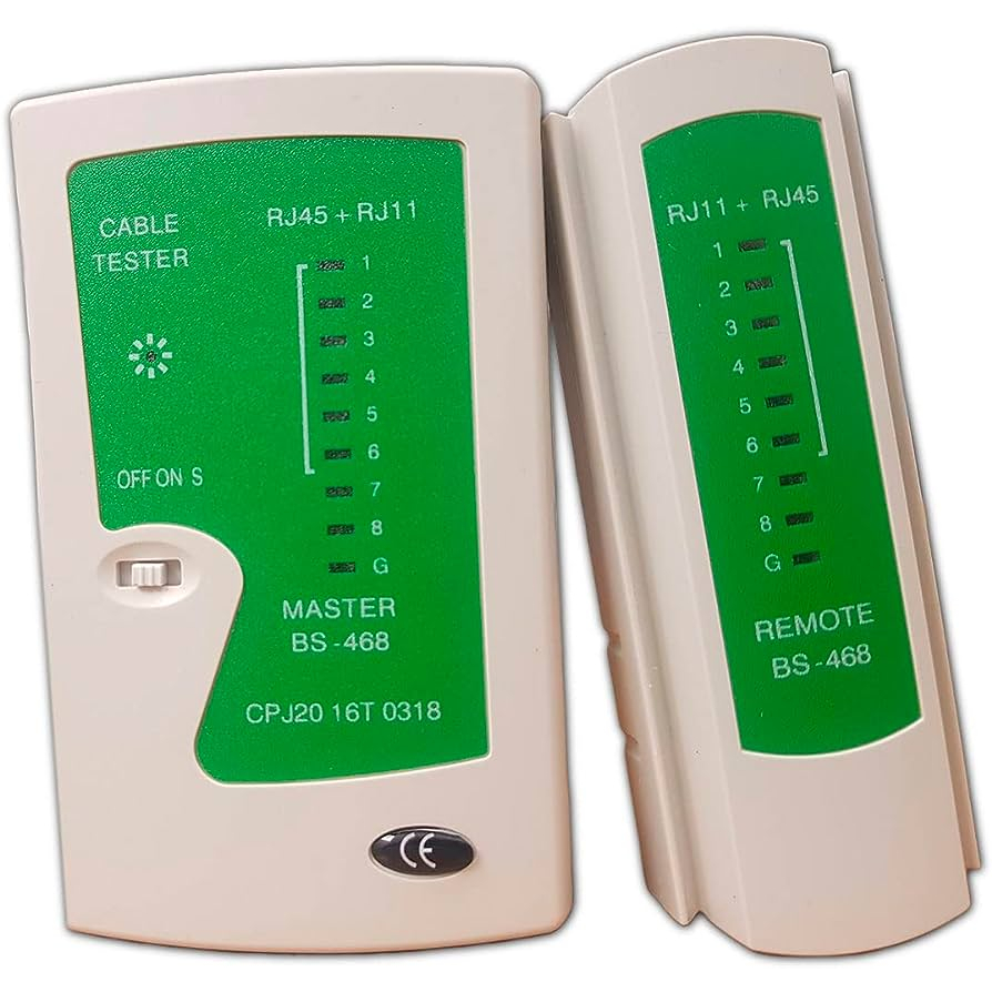 Testador De Cabos Rede Lan Rj45 Rj11 Telefonia LE-1979 em Oferta na Shopee