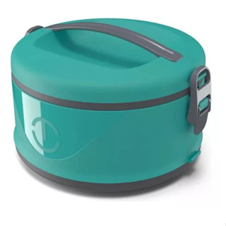 Organizador Marmita Térmica 1,5l 3 Divisórias Verde Unitermi