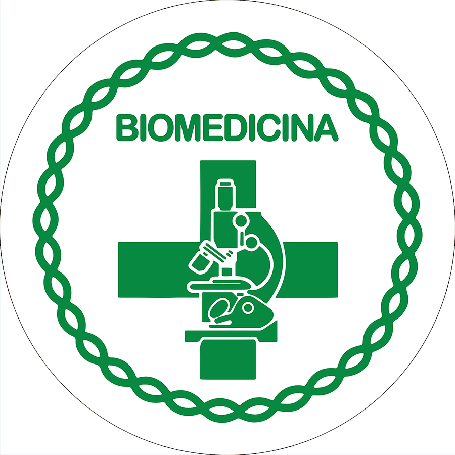 Painel De Festa Redondo Em Tecido - Biomedicina Logo Medicina 042