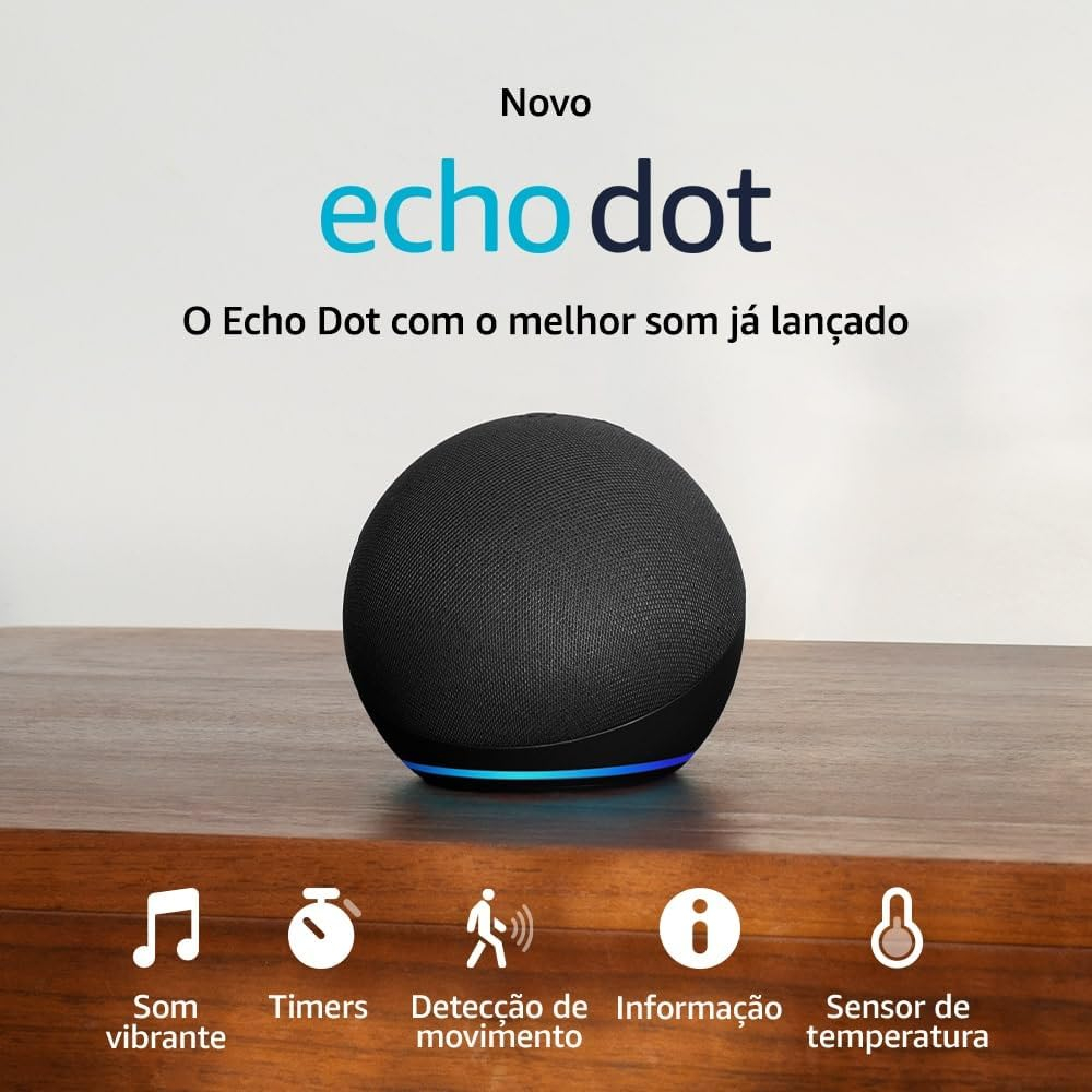 Echo Dot 5ª Geração Smart Speaker com Alexa