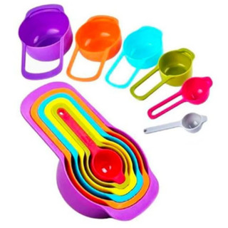 Conjunto Colher Medidora Kit Com 6 Peças Qualidade