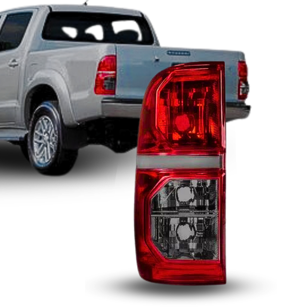 Lanterna Traseira Toyota Hilux 2012 2013 2014 2015 Lado esquerdo Fume