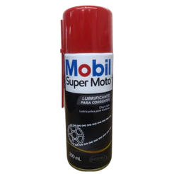 Lubrificante de Correntes Spray Para Motos Mobil Super Chain Lube