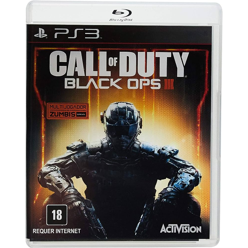 CALL OF DUTY BLACK OPS III - PS3 MÍDIA FÍSICA ORIGINAL - SOMENTE ONLINE