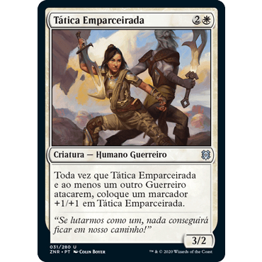 Tática Emparceirada (Guerreiro) - Magic The Gathering