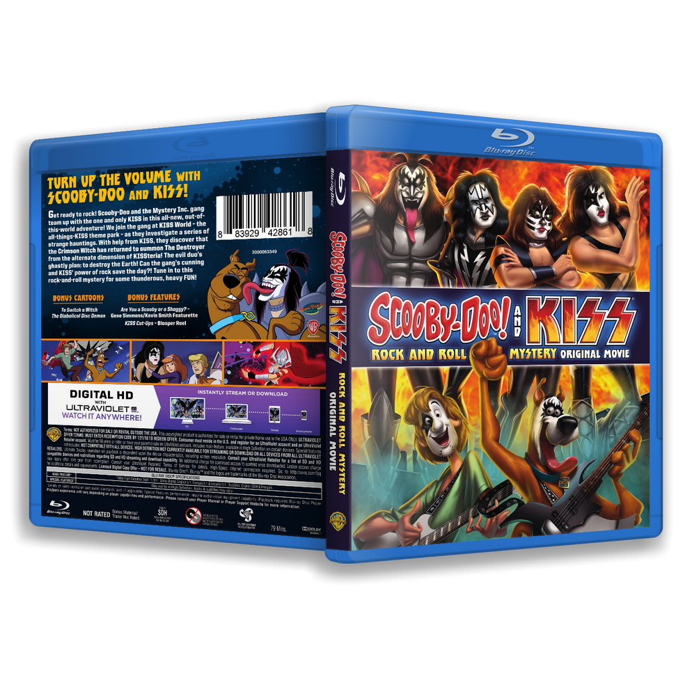 Scooby-Doo! e Kiss O Mistério do Rock and Roll Bluray