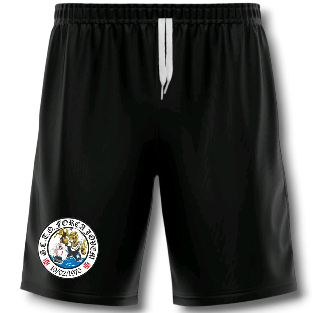 Bermudas Short Força Jovem Dry Fit Torcida Academia Futebol C/BOLSOS em Oferta na Shopee