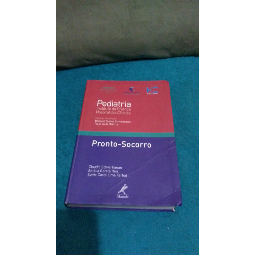 LIVRO, PEDIATRIA  INSTITUTO DA CRIANÇA HOSPITAL DAS CLINICAS, PRONTO-SOCORRO
