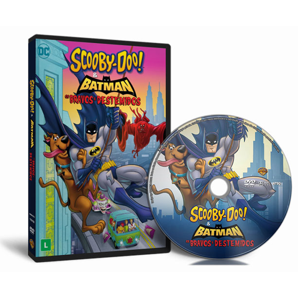 Scooby-doo e Batman os bravos e destemidos
