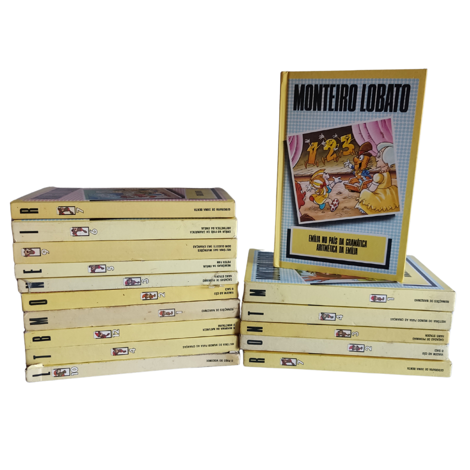 Coleção Obra Infanto-Juvenil de Monteiro Lobato (Círculo do Livro) - Títulos Clássicos - Capa Dura