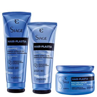 Combo Siàge Hair Plastia Shampoo + Máscara + Condicionador