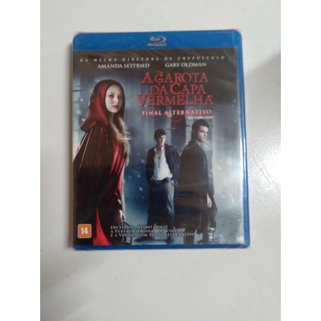 Blu Ray A Garota Da Capa Vermelha