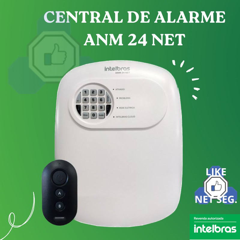 Central de Alarme ANM 24 Net Intelbras