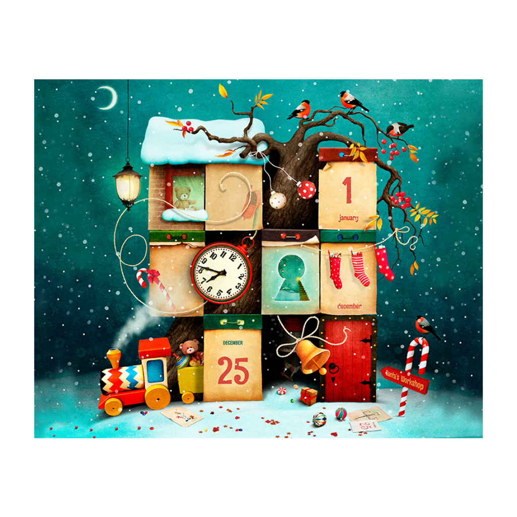 Fundo Fotográfico 2x1,60mts LxA em malha Sublimada Árvore de Natal Brinquedos e Presentes de Natal