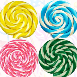 20 Pirulitos Psicodélicos Chaves 4 cores-6,5 cm em Oferta na Shopee