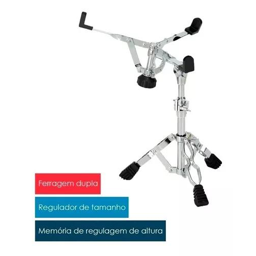 Estante De Caixa Premium SS780 Bateria Profissional 03961 - detalhe