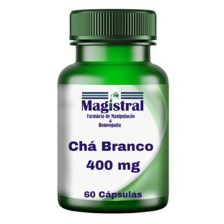 Chá Branco 400mg Magistral - 60 cápsulas