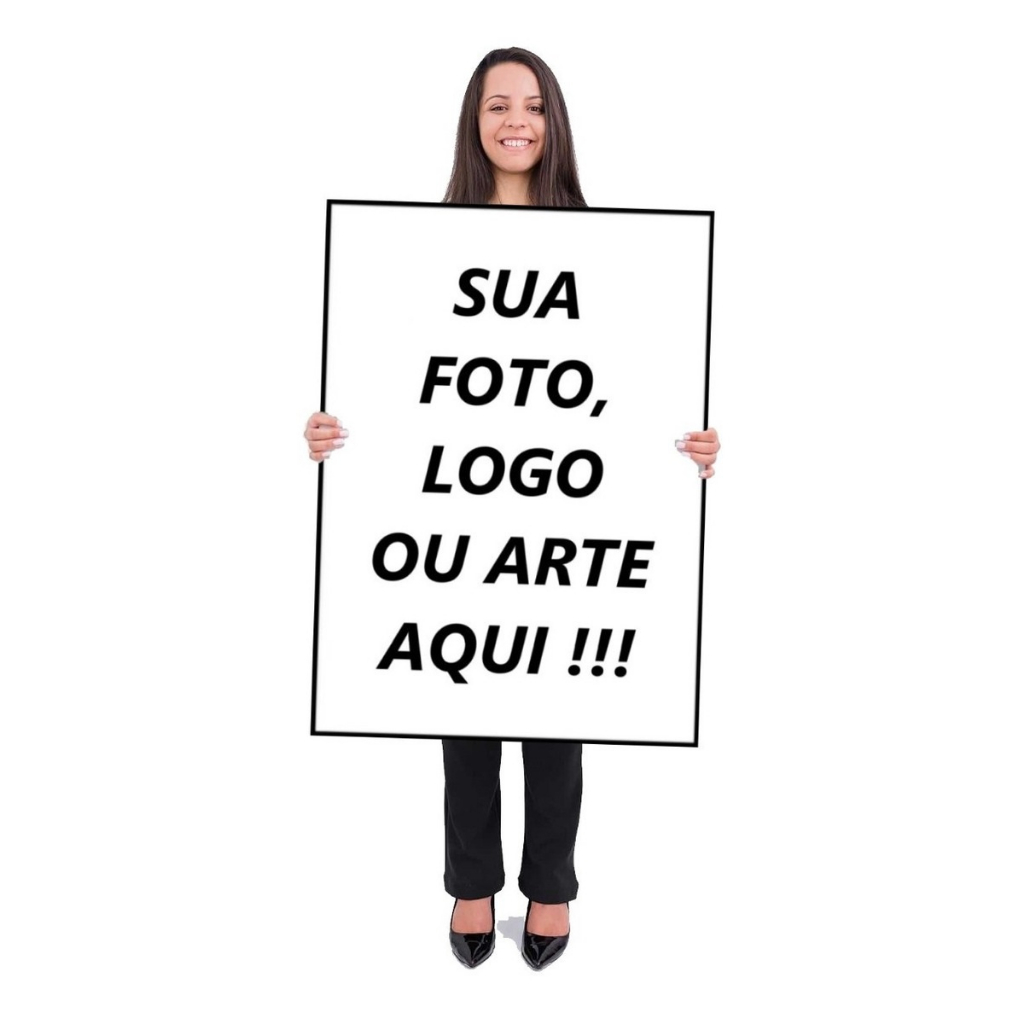 Quadro Grande Decorativo 80x60 Personalizado Envio Imediato Com Sua Foto Imagem Logo Arte Sala QUarto Escritório