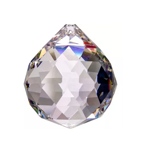Bola Cristal Egípcio Asfour Esfera Feng Shui 3,0 Cm 118 Facetas