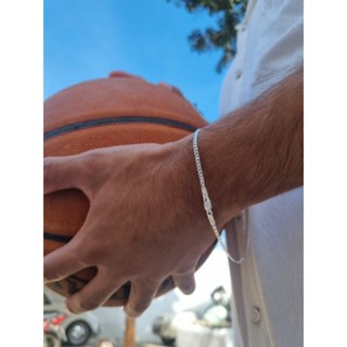 Pulseira Grumet Escama 2.2mm 18 cm em prata pura 925 legítima italiana em Oferta na Shopee