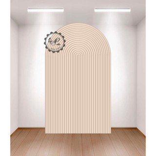 Painel Em Tecido Sublimado  Laterais  2,0 Por 1,0 RIPADO