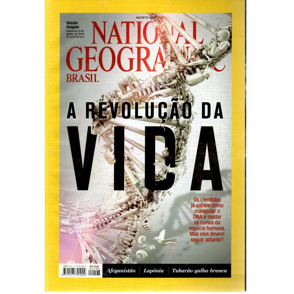 Revista National Geographic Brasil, Nº 197, Agosto De 2016