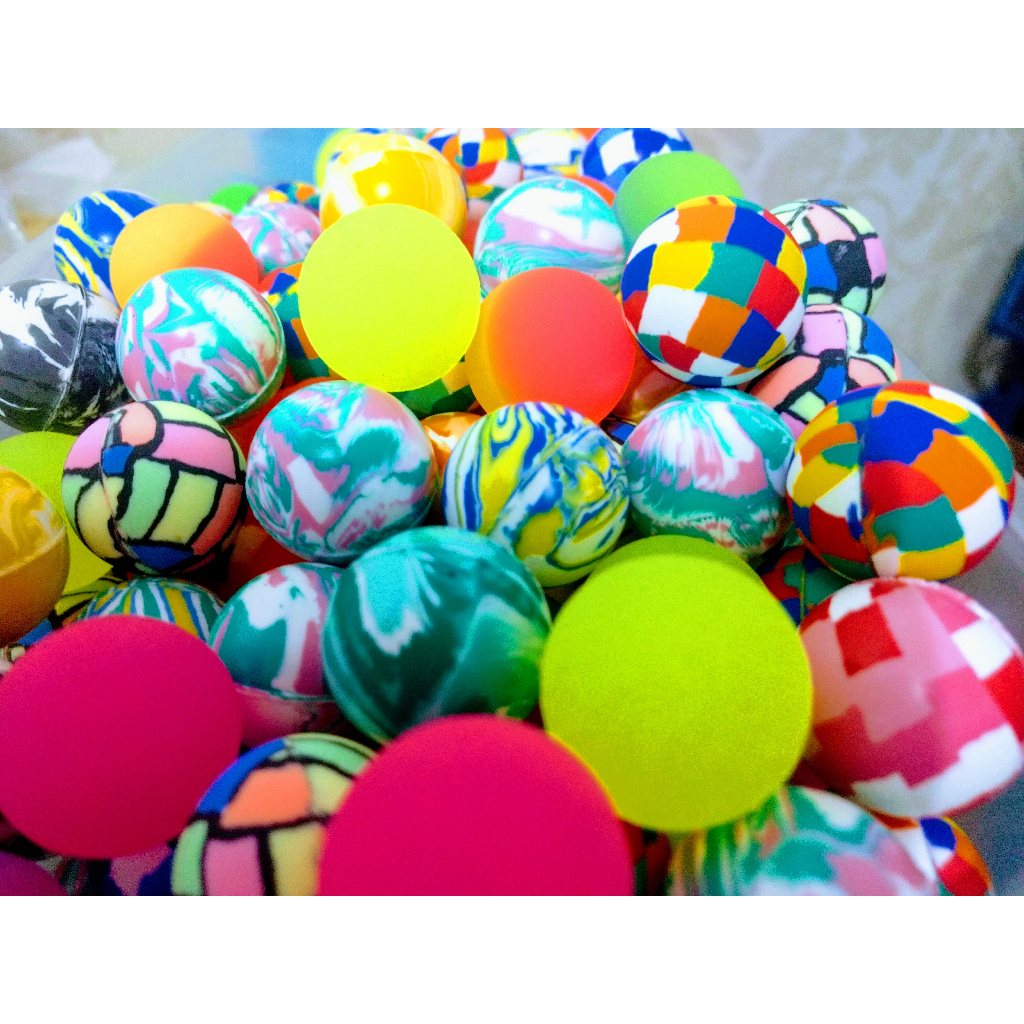 Bolinha Pula Pula 27mm Colorida Pacote Com 200 Bolinhas Vending Machine