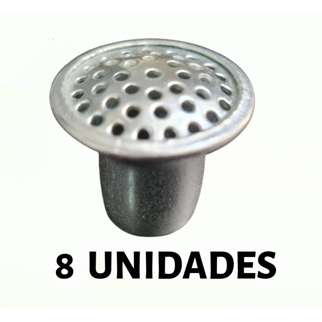 Queimador (caulim) Fogão De Caminhoneiro/camping -kit 8 Peça