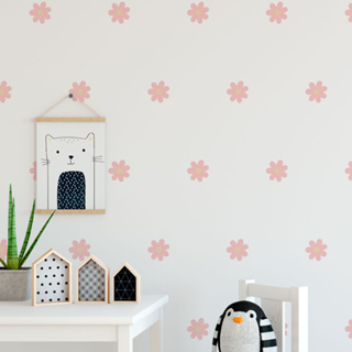 20 Adesivos Flores Margaridas Rosas Para Decoração de Quarto Infantil CL-ST28 em Oferta na Shopee