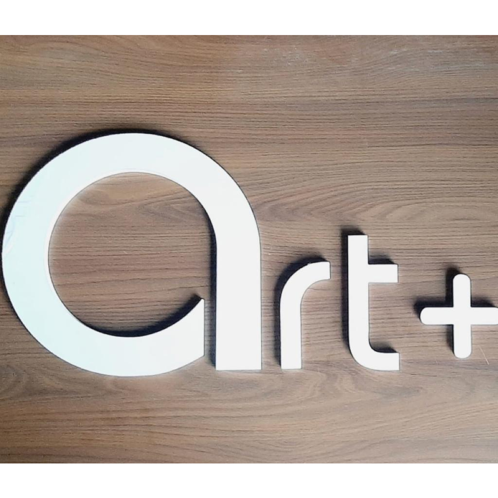 Kit 10 / 12 / 15/ 18 /20 letras em pvc expandido 10mm 10cm Fachada/Logomarca/Logotipo/Aniversarios