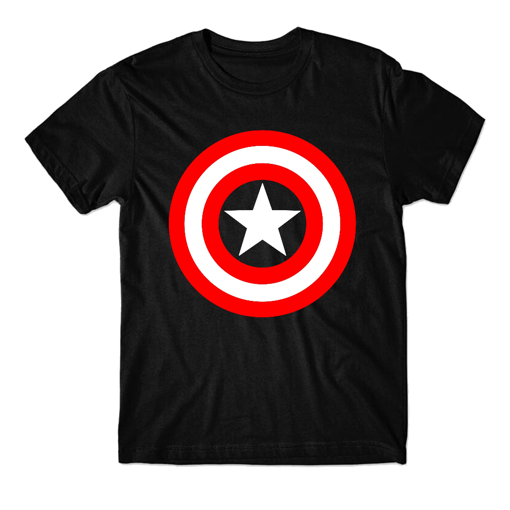 Camiseta  desenho Infantil crianças unissex bebe Hulk capitão  america  anime moda presente menino menina herois heroes