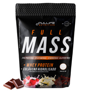 Hipercalórico Full Mass Com Whey Protein e Colageno 3kg